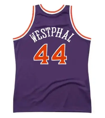 PAUL WESTPHAL Phoenix Suns 1979 Away Throwback NBA Basketball Jersey 