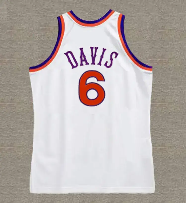 WALTER DAVIS Phoenix Suns 1986 Home Throwback NBA Basketball Jersey 