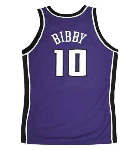 MIKE BIBBY Sacramento Kings 2003 Away Reebok Authentic Throwback NBA Jersey 