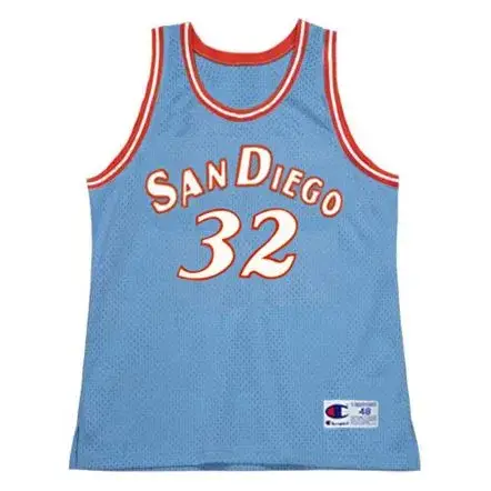 BILL WALTON San Diego Clippers 1983 NBA Throwback Basketball Jersey
