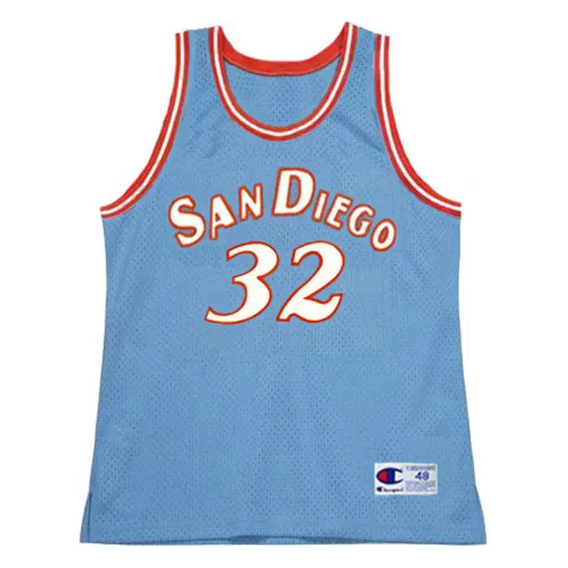 BILL WALTON San Diego Clippers 1983 NBA Throwback Basketball Jersey