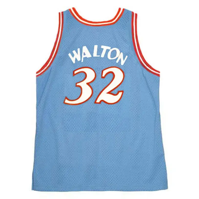 BILL WALTON San Diego Clippers 1983 NBA Throwback Basketball Jersey 