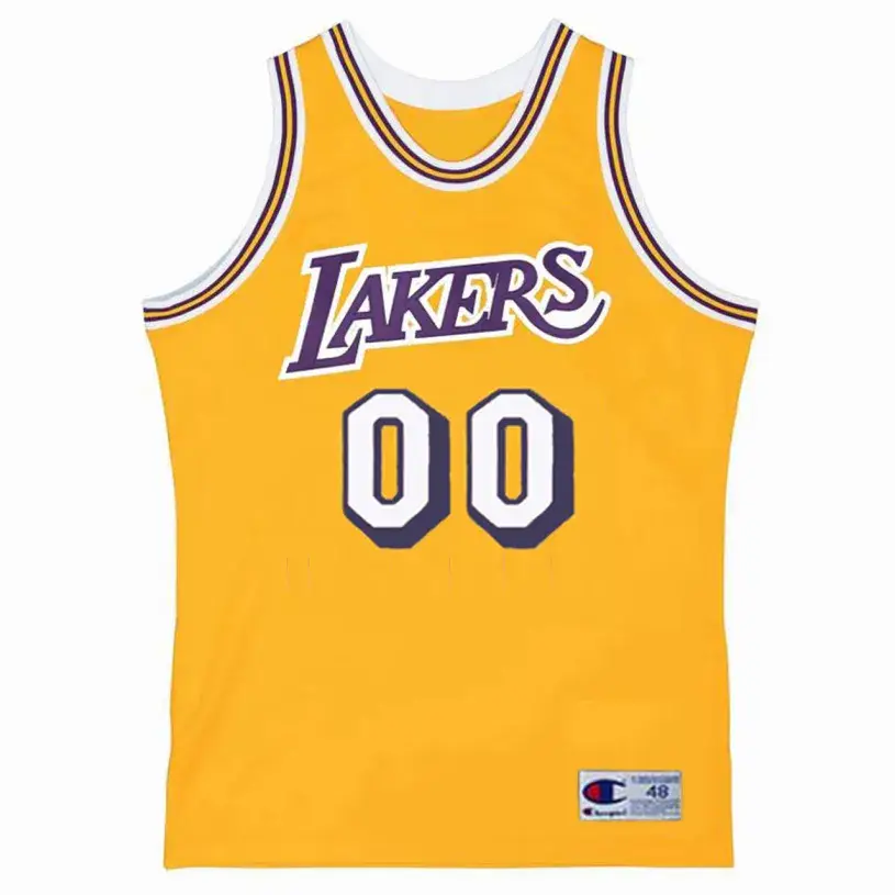 LOS ANGELES LAKERS 1970’s Home Throwback NBA Jersey Customized “Any Name & Number(s)”