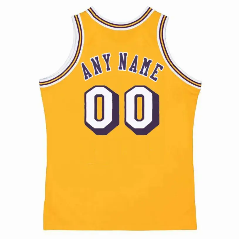 LOS ANGELES LAKERS 1970’s Home Throwback NBA Jersey Customized “Any Name & Number(s)” 