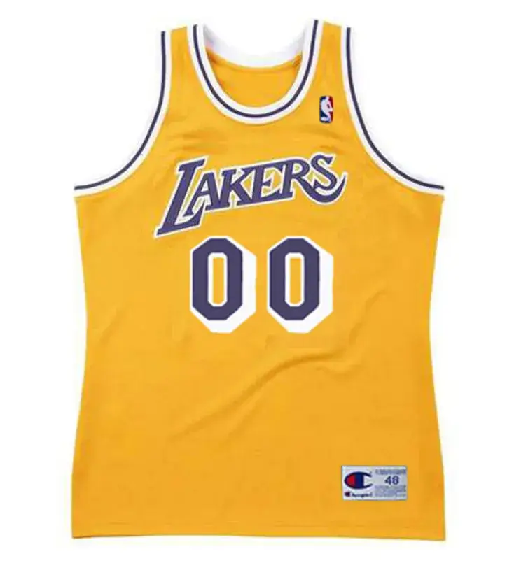 LOS ANGELES LAKERS 1980’s Home Throwback NBA Jersey Customized “Any Name & Number(s)”