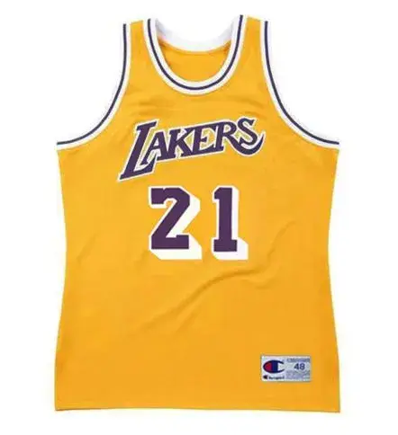 MICHAEL COOPER Los Angeles Lakers 1984 Home Throwback NBA Basketball Jersey