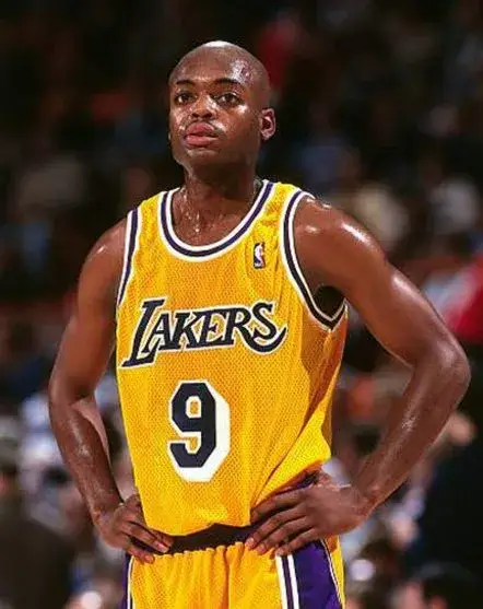 NICK VAN EXEL Los Angeles Lakers 1997 Home Throwback NBA Basketball Jersey 