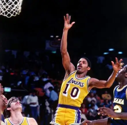 NORM NIXON Los Angeles Lakers 1983 Home Throwback NBA Basketball Jersey 