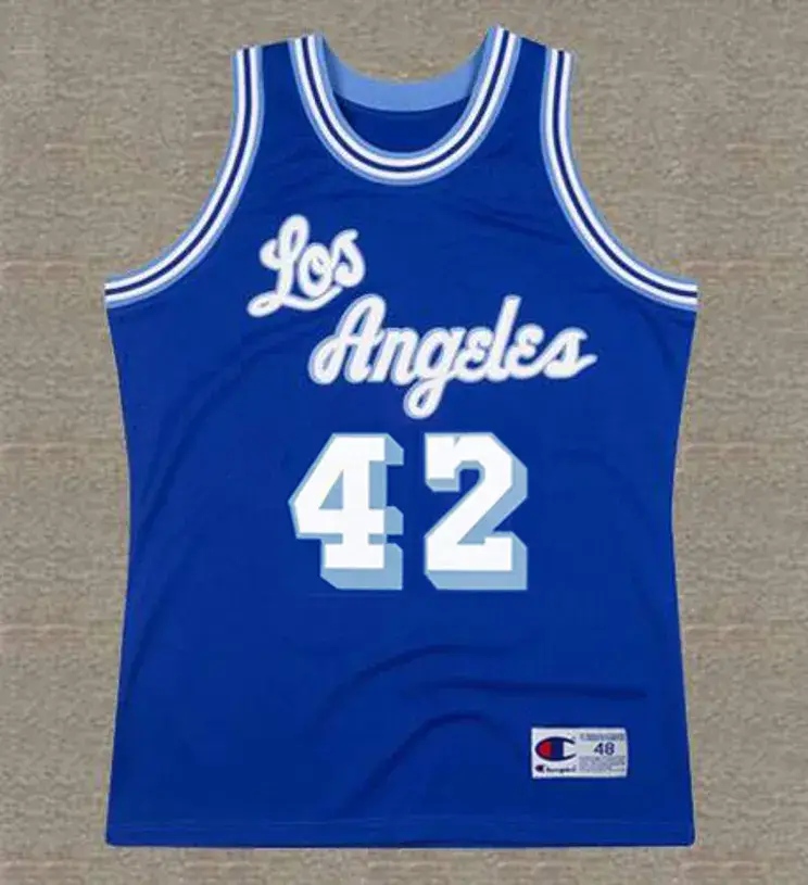 WALT HAZZARD Los Angeles Lakers 1960’s Throwback NBA Basketball Jersey
