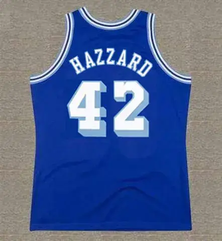 WALT HAZZARD Los Angeles Lakers 1960’s Throwback NBA Basketball Jersey 