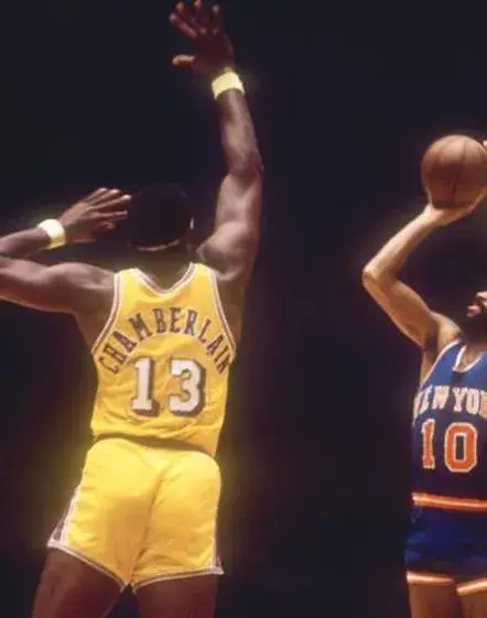 WILT CHAMBERLAIN Los Angeles Lakers 1971 Home Throwback NBA Basketball Jersey 