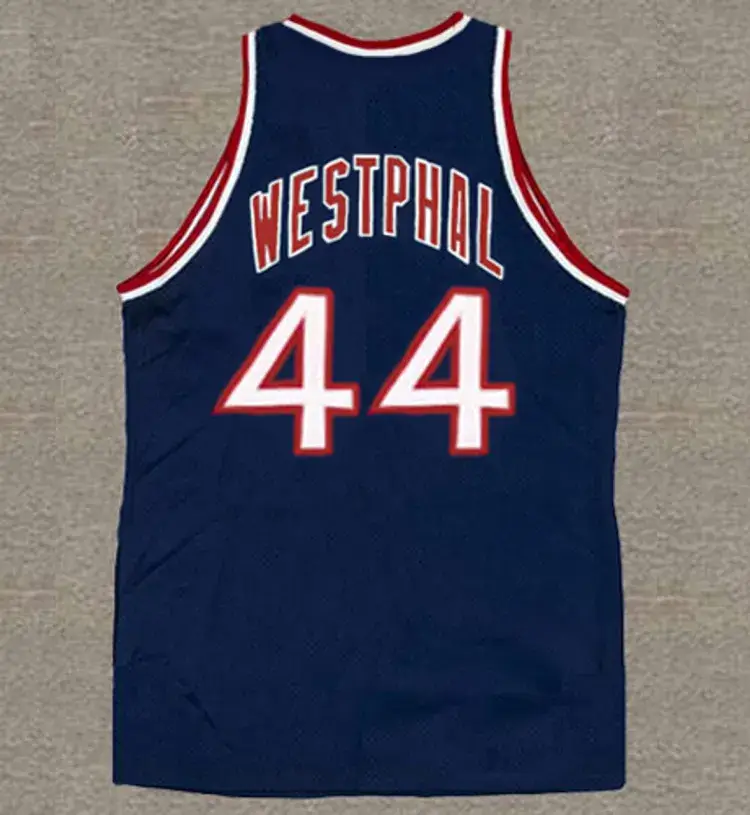 PAUL WESTPHAL New York Knicks 1981 Throwback NBA Basketball Jersey 