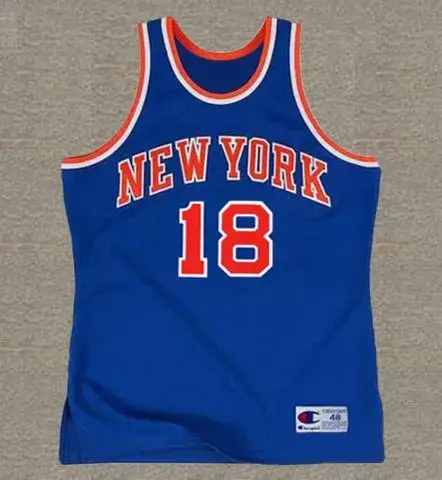 PHIL JACKSON New York Knicks 1973 Throwback NBA Basketball Jersey