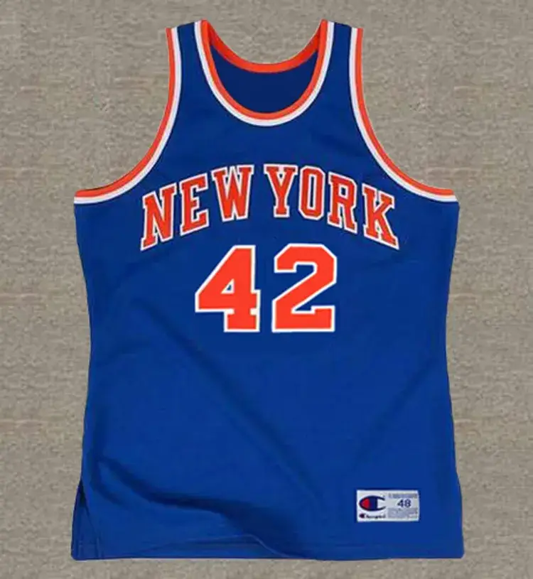 SPENCER HAYWOOD New York Knicks 1976 Throwback NBA Basketball Jersey
