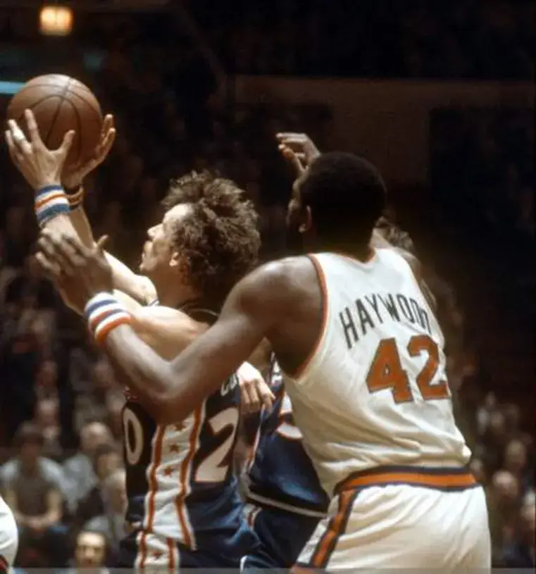 SPENCER HAYWOOD New York Knicks 1976 Throwback NBA Basketball Jersey 