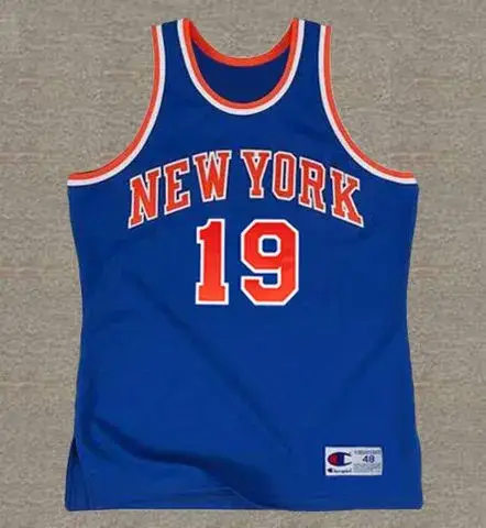 WILLIS REED New York Knicks 1973 Away Throwback NBA Basketball Jersey