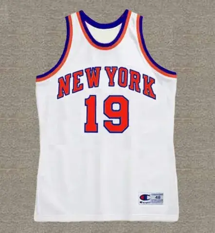 WILLIS REED New York Knicks 1973 Home Throwback NBA Basketball Jersey