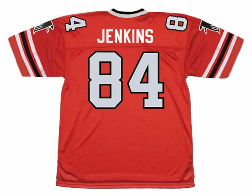 ALFRED JENKINS Atlanta Falcons 1981 Home Throwback NFL Football Jersey 