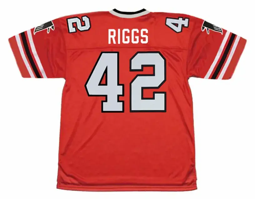 GERALD RIGGS Atlanta Falcons 1985 Home Throwback NFL Football Jersey 