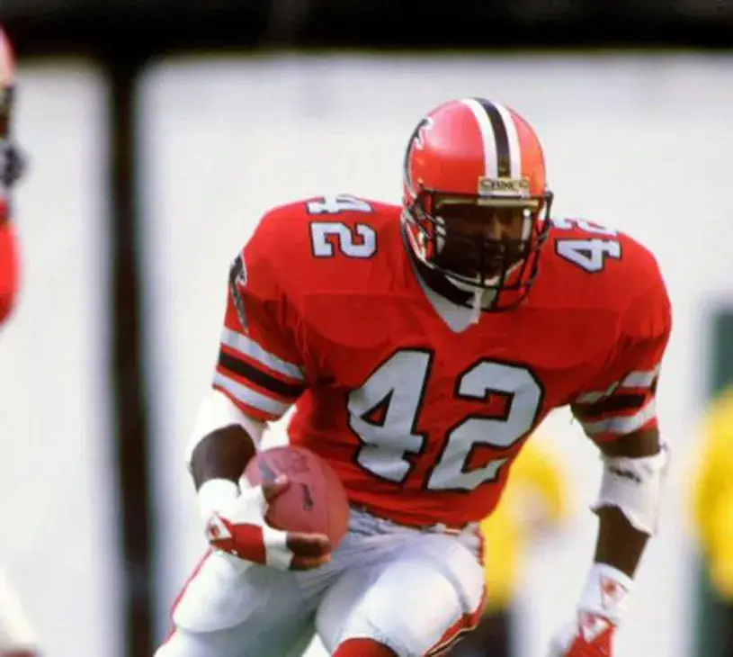 GERALD RIGGS Atlanta Falcons 1985 Home Throwback NFL Football Jersey 
