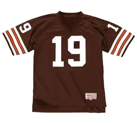 BERNIE KOSAR Cleveland Browns 1987 Throwback NFL Football Jersey