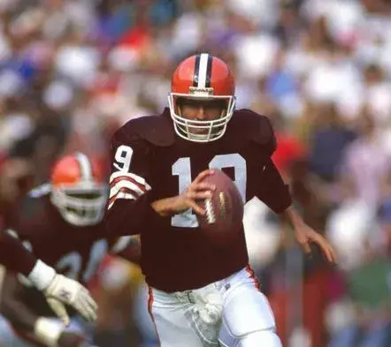 BERNIE KOSAR Cleveland Browns 1987 Throwback NFL Football Jersey 