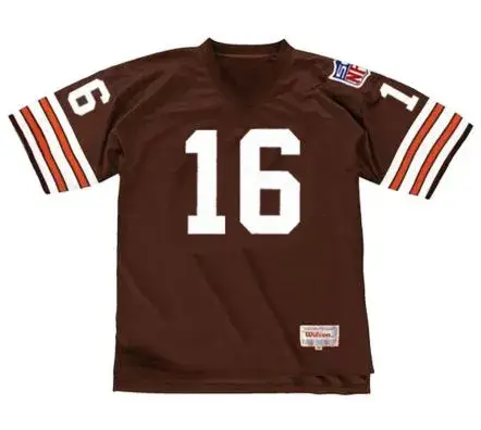 BILL NELSON Cleveland Browns 1969 Throwback NFL Football Jersey