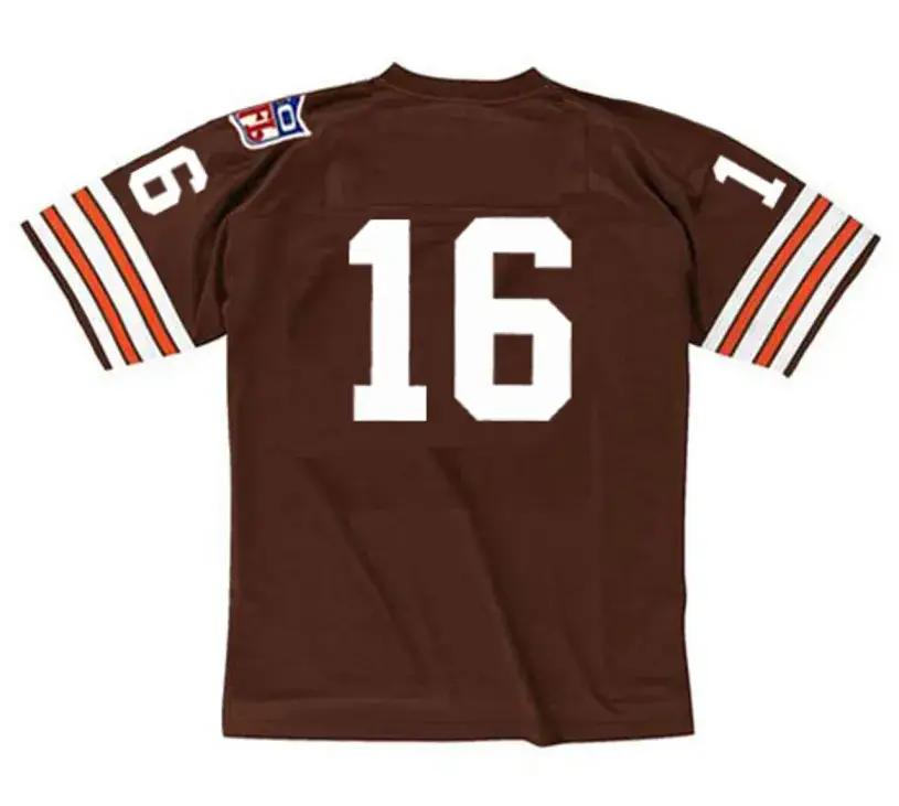 BILL NELSON Cleveland Browns 1969 Throwback NFL Football Jersey 