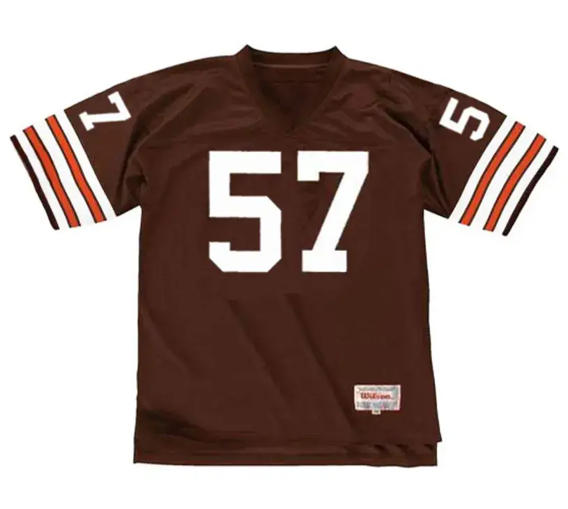 CLAY MATTHEWS Cleveland Browns 1980 Throwback NFL Football Jersey