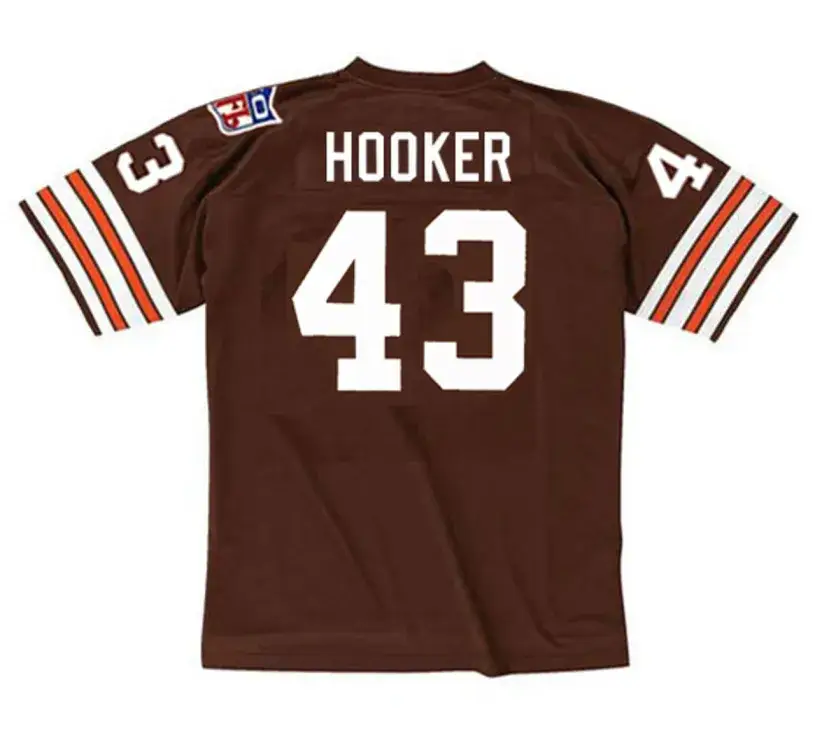 FAIR HOOKER Cleveland Browns 1969 Throwback NFL Football Jersey 
