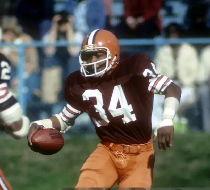GREG PRUITT Cleveland Browns 1977 Throwback NFL Football Jersey 