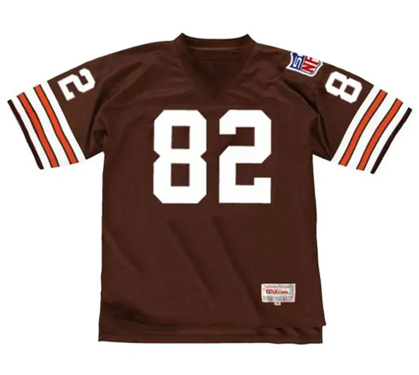 JIM HOUSTON Cleveland Browns 1969 Throwback NFL Football Jersey