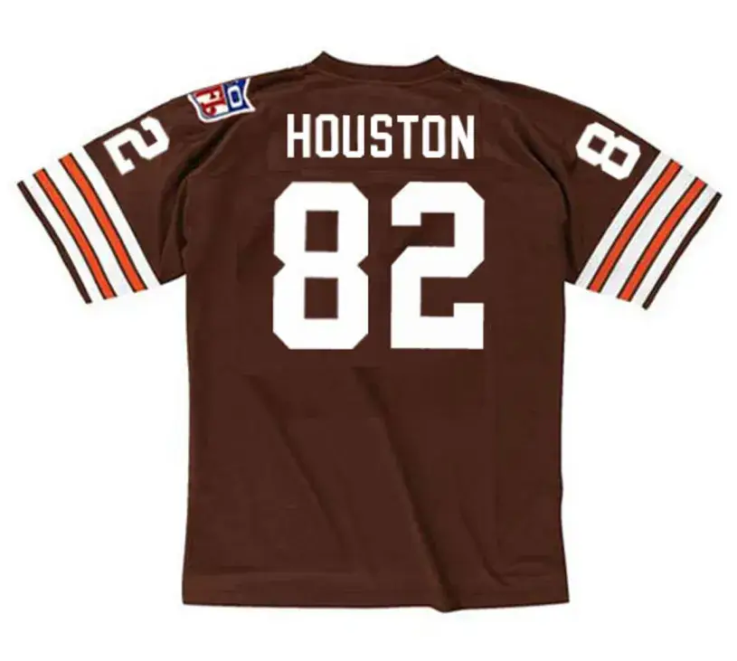 JIM HOUSTON Cleveland Browns 1969 Throwback NFL Football Jersey 