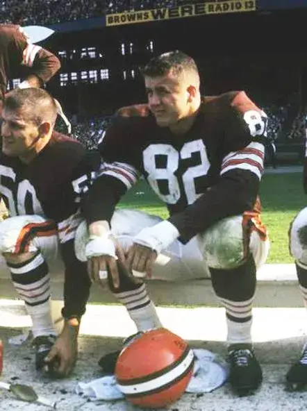 JIM HOUSTON Cleveland Browns 1969 Throwback NFL Football Jersey 