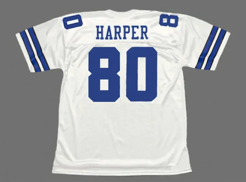 ALVIN HARPER Dallas Cowboys 1994 Throwback NFL Football Jersey 