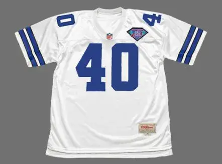 BILL BATES Dallas Cowboys 1994 Throwback NFL Football Jersey