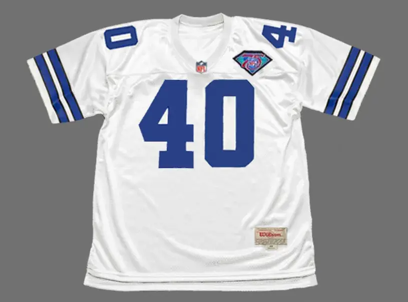 BILL BATES Dallas Cowboys 1994 Throwback NFL Football Jersey