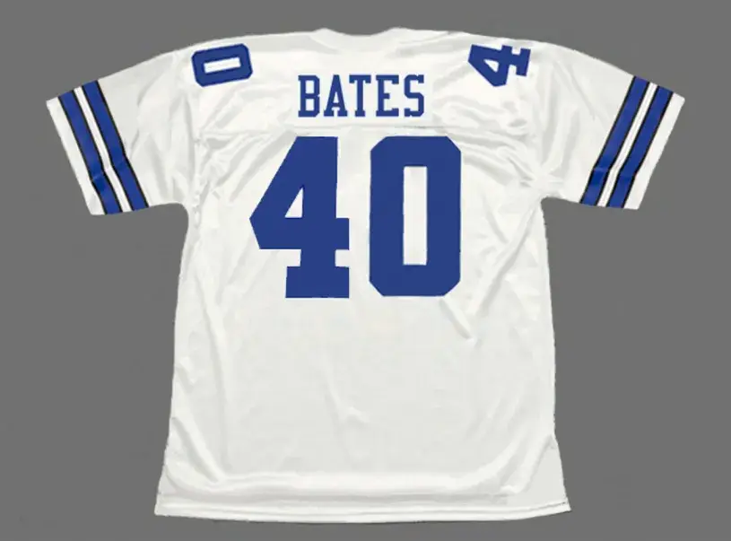 BILL BATES Dallas Cowboys 1994 Throwback NFL Football Jersey 