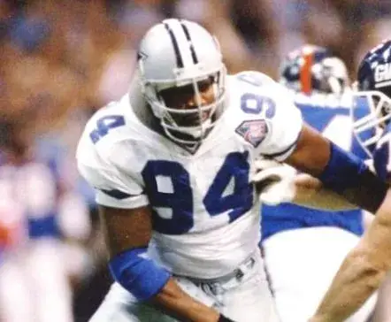 CHARLES HALEY Dallas Cowboys 1994 Throwback NFL Football Jersey 