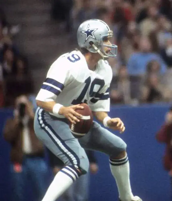 CLINT LONGLEY Dallas Cowboys 1974 Throwback NFL Football Jersey 