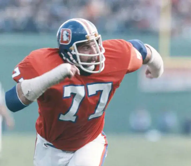 LYLE ALZADO Denver Broncos 1977 Home Throwback NFL Football Jersey 