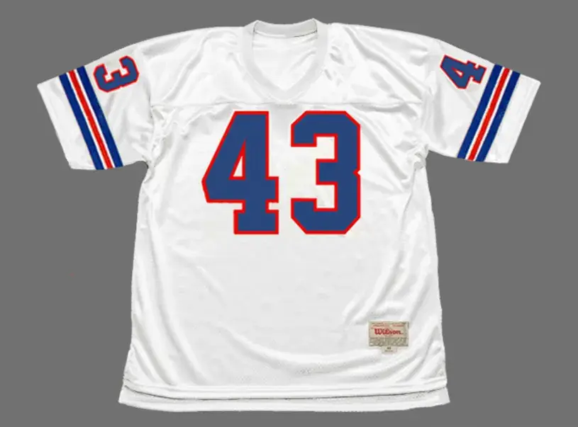 STEVE FOLEY Denver Broncos 1977 Away Throwback NFL Football Jersey