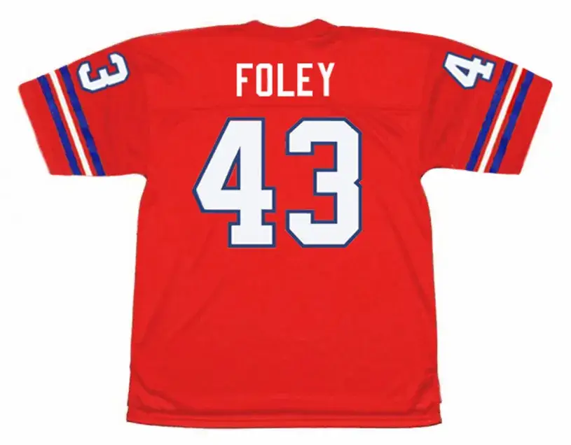 STEVE FOLEY Denver Broncos 1977 Home Throwback NFL Football Jersey 