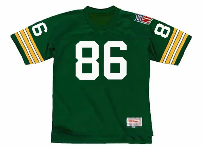 BOYD DOWLER Green Bay Packers 1969 Throwback NFL Football Jersey