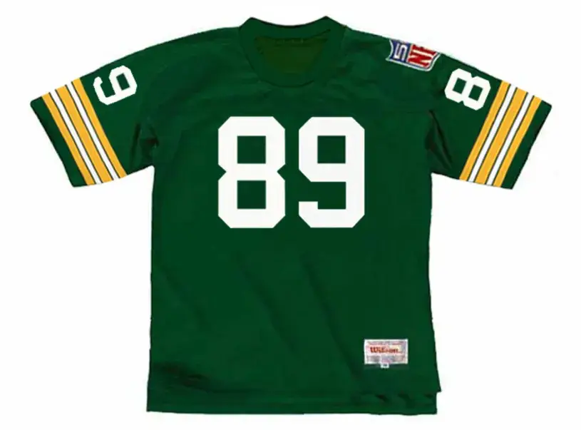 DAVE ROBINSON Green Bay Packers 1969 Throwback NFL Football Jersey