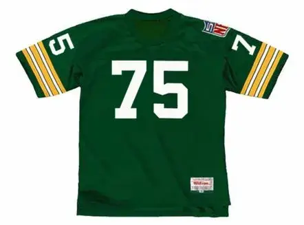 FORREST GREGG Green Bay Packers 1969 Throwback NFL Football Jersey