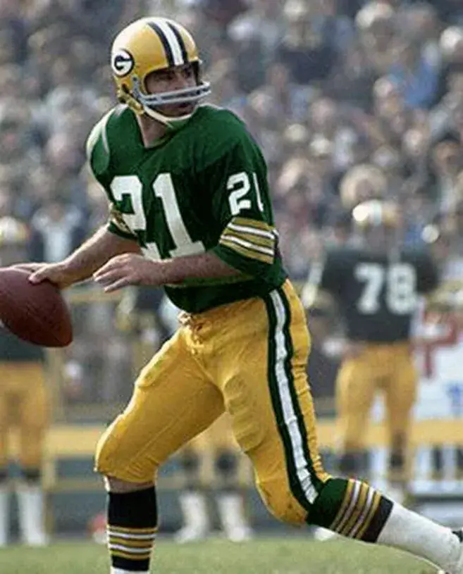 JOHN HADL Green Bay Packers 1975 Throwback NFL Football Jersey 