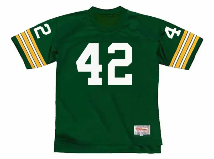 JOHN BROCKINGTON Green Bay Packers 1973 Throwback NFL Football Jersey