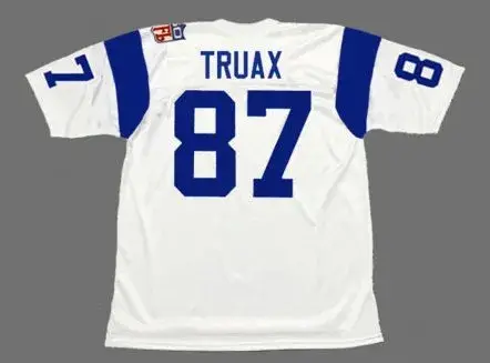 BILLY TRUAX Los Angeles Rams 1969 Throwback NFL Football Jersey 