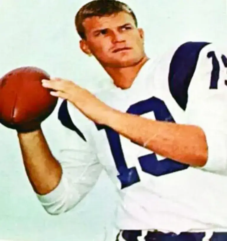BILL MUNSON Los Angeles Rams 1967 Throwback NFL Football Jersey 